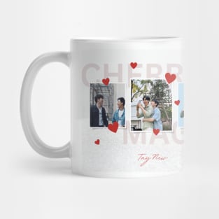 TayNew Cherry Magic Dark Blue Kiss Mug